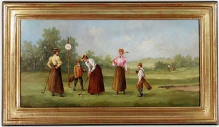 Item #17317 Edwardian Women Golfers. Marco CERI