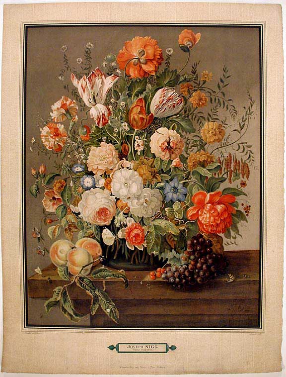 Item #17464 [Bouquet of Flowers]. Joseph NIGG.