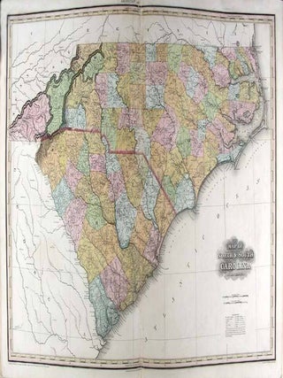 A New American Atlas containing Maps of the Several States of the North American Union, projected and drawn on a uniform scale from documents found in public offices of the United States and State Governments, and other original and authentic information by Henry S. Tanner