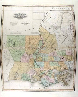 A New American Atlas containing Maps of the Several States of the North American Union, projected and drawn on a uniform scale from documents found in public offices of the United States and State Governments, and other original and authentic information by Henry S. Tanner