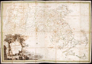 Item #17662 Map of Massachusetts proper compiled from Actual Surveys made by Order of the General...