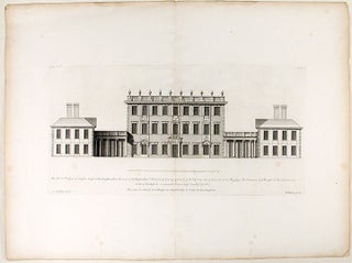 Item #17743 The North Prospect of Cliefden House in Buckinghamshire the Seat of the Right Hon:ble...