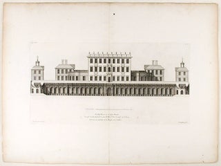 Item #17749 The West Front of Cliefden House. Colen CAMPBELL
