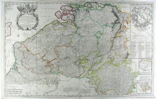 Item #17917 Les Provinces Des Pays-Bas Catholiques ou A Most Exact Map of Flanders or Austrian...