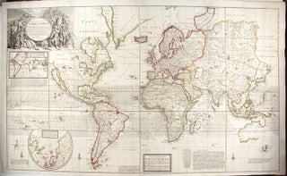 Item #17937 A New and Correct Map of the Whole World, Shewing ye Situation of Its Principal...