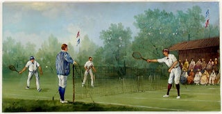 Item #18176 Edwardian Tennis Match. Marco CERI