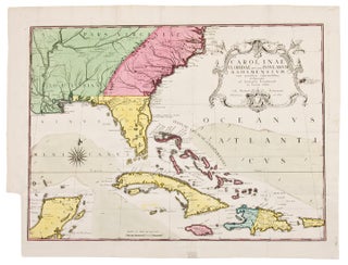 Item #18372 [Southeastern North America and the Caribbean] Carolinae Floridae nec non Insularum...