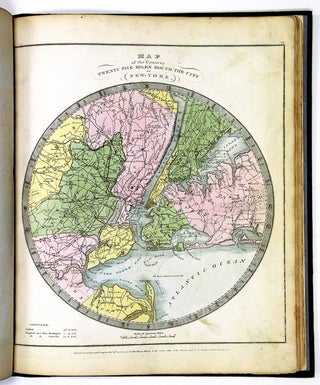 A New Universal Atlas; comprising separate maps of all the principal empires, kingdoms & states throughout the world, and forming a distinct atlas of the United States carefully compiled from the best authorities extant by David H. Burr. A new edition revised and corrected to the present time