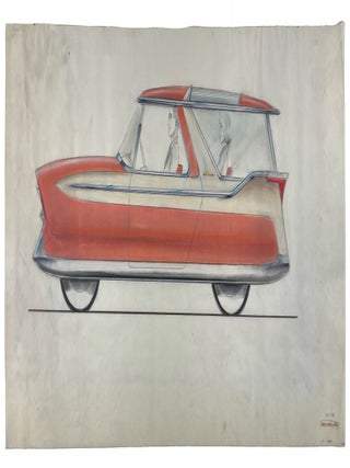 Item #18781 Designs for a Nash Metropolitan Station Wagon. Richard ARBIB, attributed to