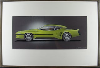 Item #18783 Bricklin II Concept Art. Alex TREMULIS