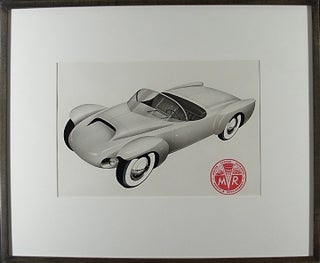 Item #18794 Sports Car prototype. AUTOMOTIVE DESIGN, A. J. WHITE MOTOR VEHICLE RESEARCH COMPANY