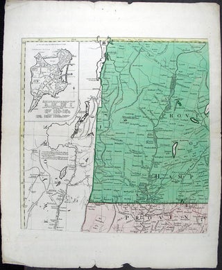A Map of the most Inhabited part of New England containing the Provinces of Massachusets Bay and New Hampshire, with the Colonies of Connecticut and Rhode Island, Divided into Counties and Townships. The whole composed from Actual Surveys and its Situation adjusted by Astronomical Observations
