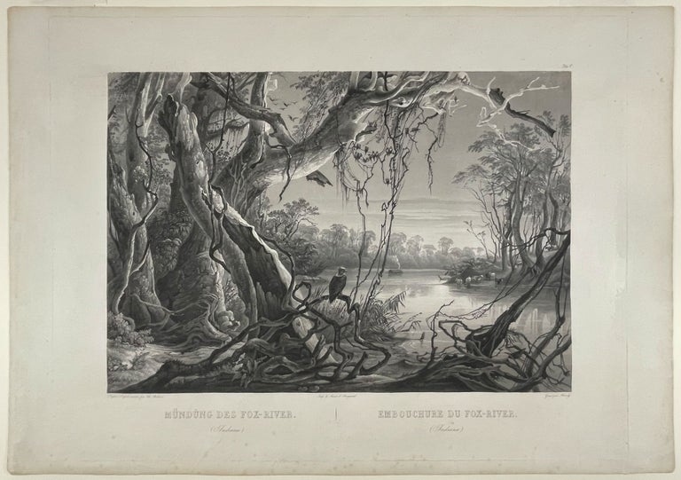 Item #19236 [Mouth of the Fox River (Indiana)]. Karl BODMER.