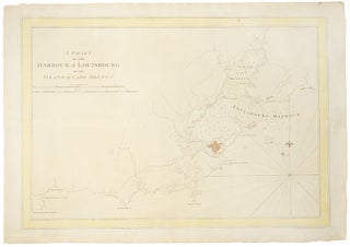 Item #19326 A Chart of the Harbour of Louisbourg in the Island of Cape Breton. J. F. W. DES BARRES
