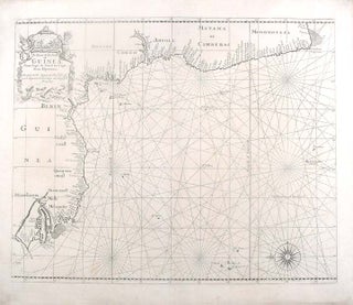 Item #19526 A Chart of the Coast of Guinea from Cape de Verde to Cape Bona Esperança. John...