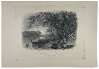 Encampment of the Travellers on the Missouri.