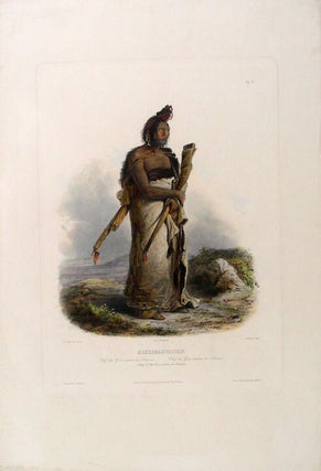 Item #20082 Mexkemahuastan. Chief of the Gros-ventres des Prairies. Karl BODMER