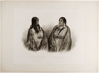 Item #20087 Woman of the Snake-Tribe. Woman of the Cree- Tribe. Karl BODMER