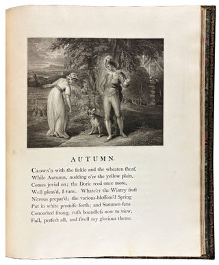 The Seasons, by... Thomson. Illustrated with engravings by ... Bartolozzi... and ... Tomkins ... from original pictures painted for the work by W. Hamilton