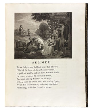 The Seasons, by... Thomson. Illustrated with engravings by ... Bartolozzi... and ... Tomkins ... from original pictures painted for the work by W. Hamilton
