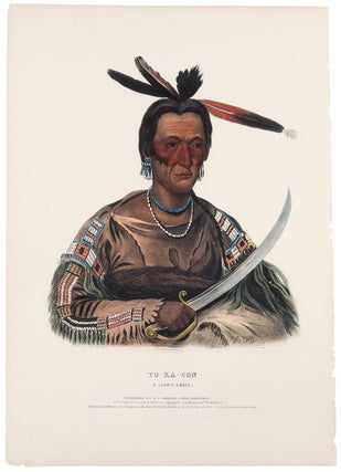Item #20611 To-Ka-Con [To-Ka Cou], A Sioux Chief. Thomas L. MCKENNEY, James HALL