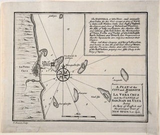 Item #20668 A plan of the City and Harbour of La Vera Cruz and the Castle of San Juan de Ulua...