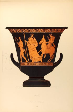 Item #21024 Krater (XIX). Albert GENICK, d. 1906