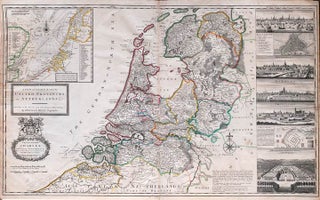 Item #21122 A New and Exact Map of the United Provinces, or Netherlands &c. Herman MOLL