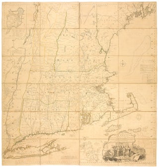 Item #21362 A Map of the most Inhabited part of New England containing the Provinces of...