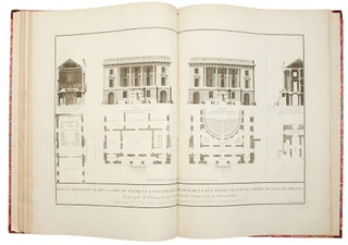 Description de la Place de Louis XV que l'on construit a Reims, des ouvrages a continuer aux environs de cette place, & de ceux a faire dans la suite pour l'utilite & l'embellissement de cette ville
