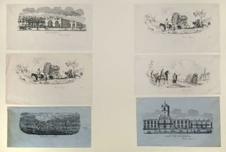Item #22646 [Group of six lithographic vignettes of scenes in and around Buenos Aires]....