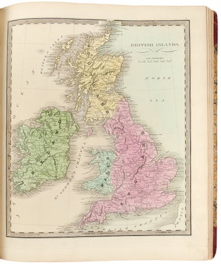 Item #23353 A New Universal Atlas; comprising separate maps of all the principal empires,...