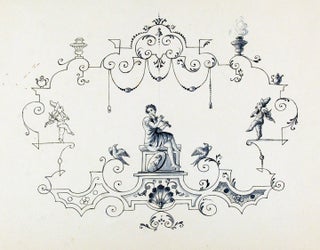 Item #24382 An original design for a porcelain plate. SAMSON, CO, designers