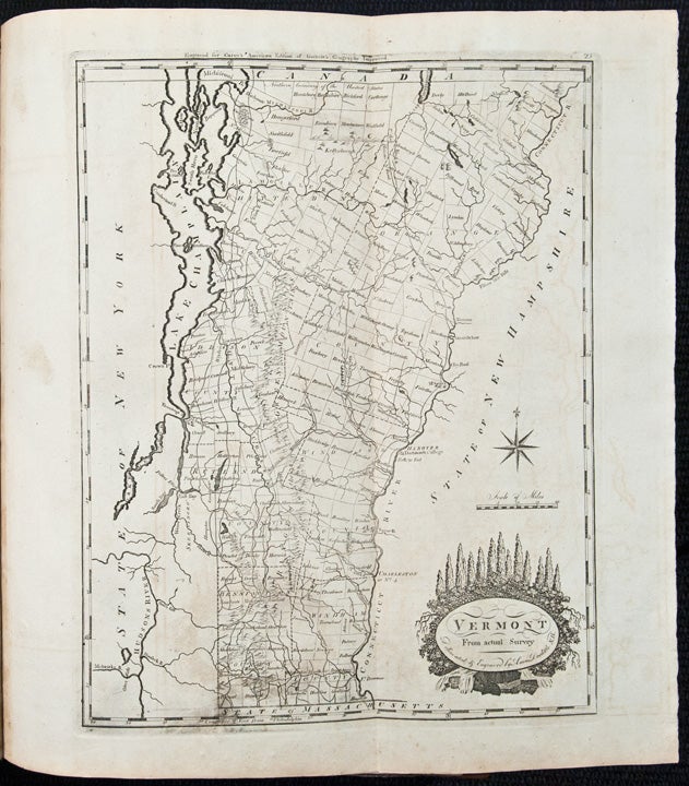 Item #24647 Carey's American Atlas: Containing Twenty Maps and One Chart. Mathew CAREY.