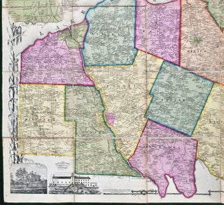 Map of Oswego County, New York, from actual surveys under the direction of Samuel Geil ... by B.J. Hunter