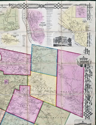 Map of Oswego County, New York, from actual surveys under the direction of Samuel Geil ... by B.J. Hunter