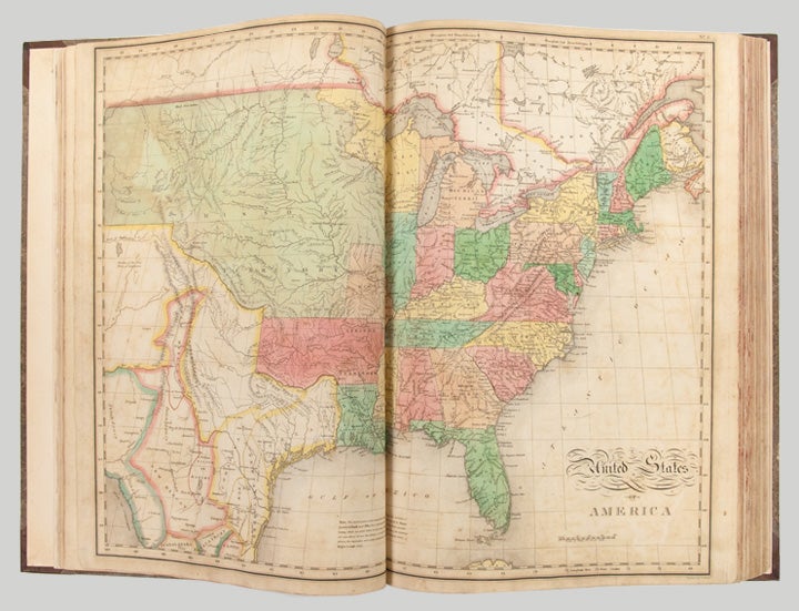 Item #25085 A Complete Historical, Chronological, and Geographical American Atlas, being a guide to the history of North and South America, and the West Indies: exhibiting an accurate account of the discovery, settlement, and progress, of their various kingdoms, states, provinces, &c. Together with the wars, celebrated battles, and remarkable events, to the year 1822. Henry Charles CAREY, Isaac LEA, publishers.