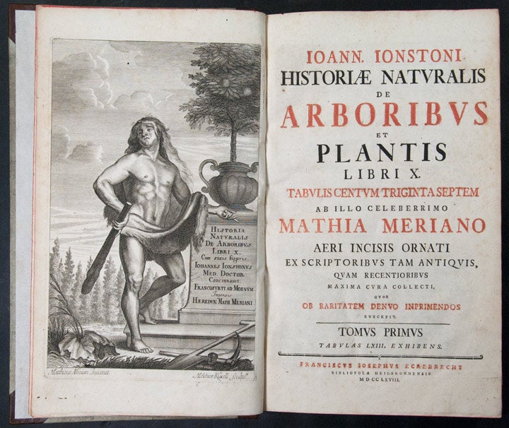 Item #25163 Historiae Naturalis de Arboribus et Plantis. Libri X. John JONSTON.
