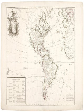 Item #25739 L'Amerique suivant le R. P. Charlevoix J.te, Mr. De La Condamine, et plusiers autres...
