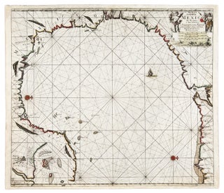 Item #25772 Pas-kaart van de Golff van Mexico. Johannes van KEULEN, Claes Janszoon VOOGHT, d. 1696