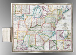 Item #25823 Mitchell's Travellers Guide Through the United States. A Map of the Roads, Distances,...