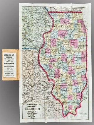 Blanchard's Guide Map of Illinois
