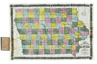 Chapman's Sectional Map of the State of Iowa Compiled from the United States Surveys and other authentic Sources