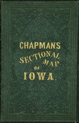 Item #25849 Chapman's Sectional Map of the State of Iowa Compiled from the United States Surveys...