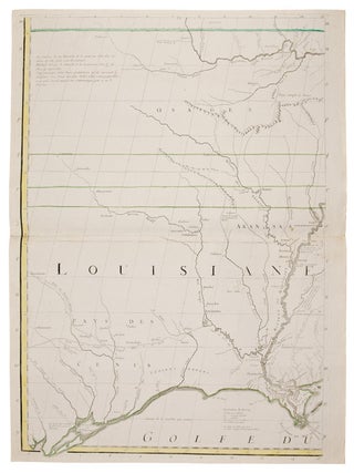 Amerique septentrionale avec les Routes, Distances en miles, Villages et Etablissements François et Anglois. Par le Docteur Mitchel Traduit de l'Anglois ... Corigee en 1776 par M. Hawkins...