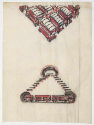 Archive of 74 Drawings and 1 Painting