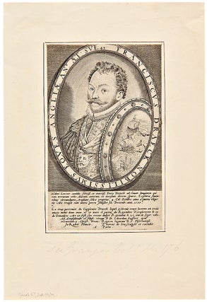 Item #26929 Francisvs Draeck Nobilissimvs Eqves Angliæ AN. ÆT SVE 43. Sir Francis DRAKE, the...