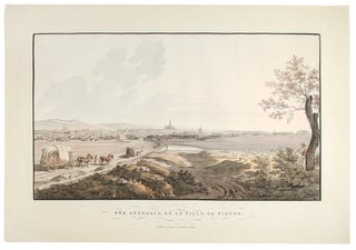 Item #27841 Vue Generale de la Ville de Vienne. VIENNA, Leopold BEYER, engraver, after J. Alt