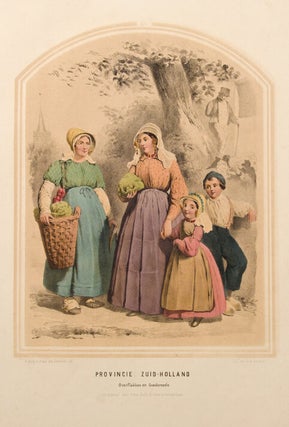 Nederlandsche Kleederdragten naar de Natuur Geteekend ... Costumes des Pays-Bas