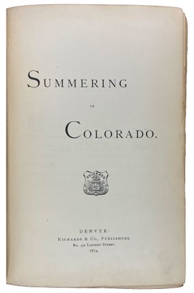Summering in Colorado